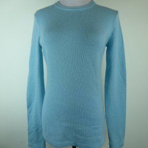 Tommy Hilfiger Sweaters | Tommy Hilfiger Blue Cashmere Sweater M Robins Egg | Color: Blue | Size: M | Designercrafted's Closet